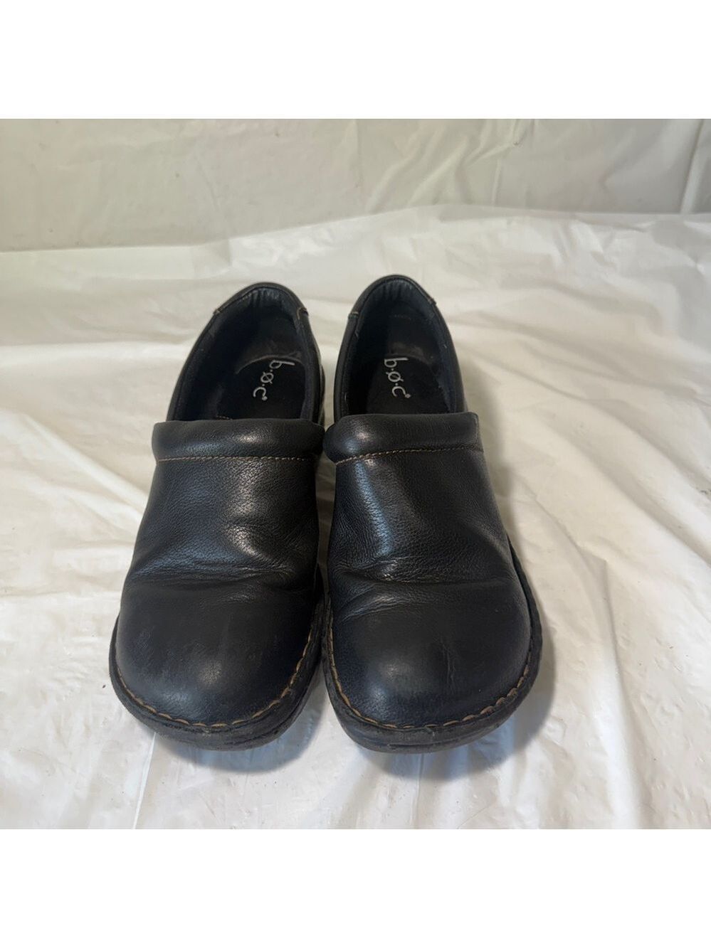 Born Leather Clogs size 9